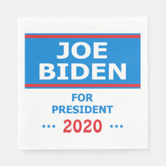 Joe Biden for President 2020 Paper Napkins