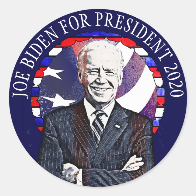 Joe Biden for President 2020 Support Stickers (Front)
