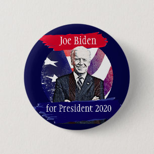 Joe Biden for President 2020 US Election Rally Button