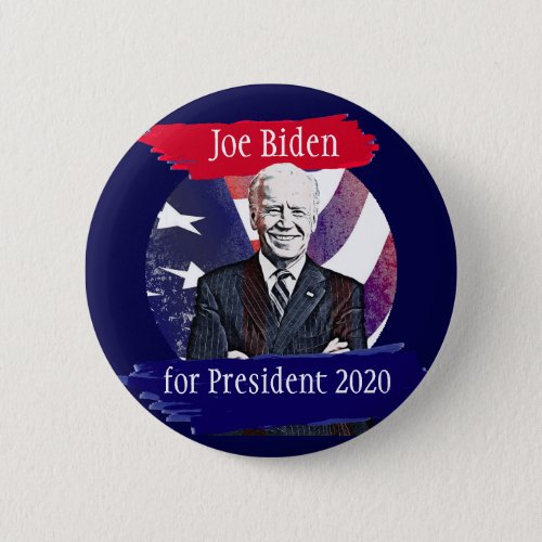 Joe Biden for President 2020 US Election Rally Button