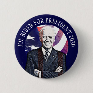 Joe Biden for President 2020 US Election Rally Button
