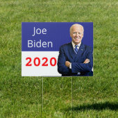 Joe Biden for President 2020 US Election Sign (Insitu)