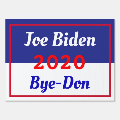 Joe Biden for President 2020 US Election Sign