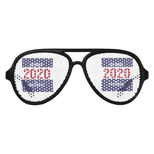 Joe Biden For President 2020 USA Election Aviator Sunglasses