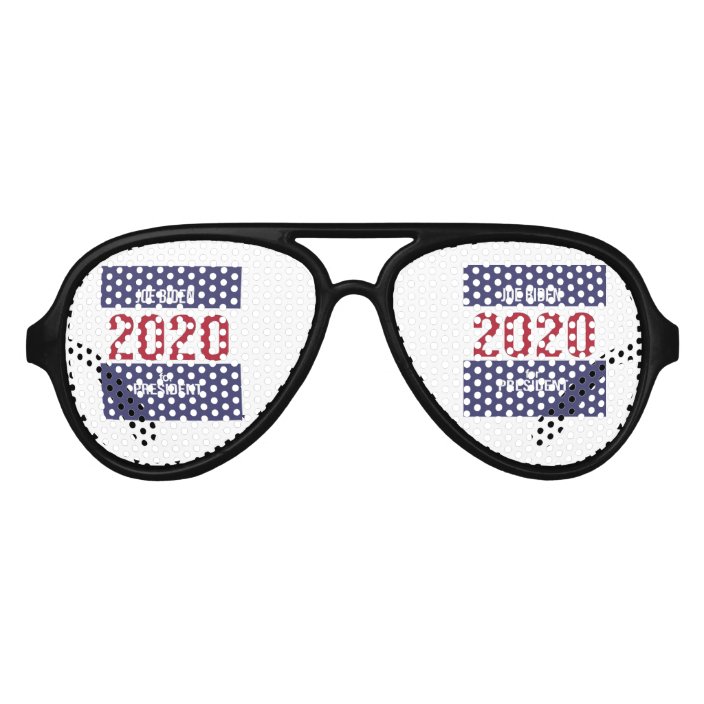 Joe Biden For President 2020 Usa Election Aviator Sunglasses Zazzle Com