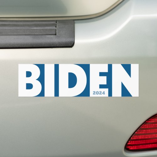 Joe Biden for President 2024 _ big letters Bumper Sticker