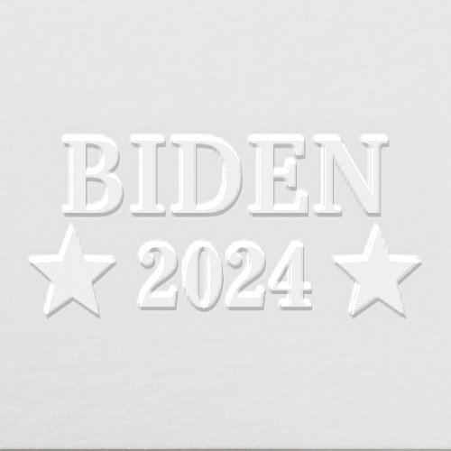 Joe Biden for President 2024 Election 4 Embosser