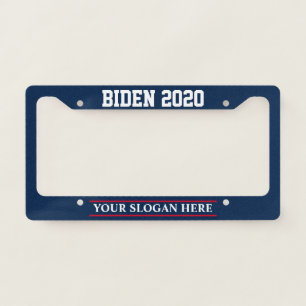 Joe Biden for president 2024 election custom License Plate Frame