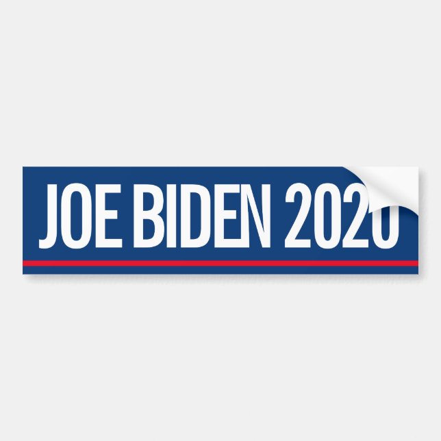 Joe Biden for president 2024 election democrat Bumper Sticker (Front)