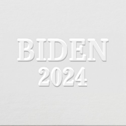 Joe Biden for President 2024 Election USA 5 Embosser