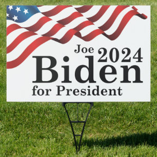 Joe Biden For President 2024 Sign