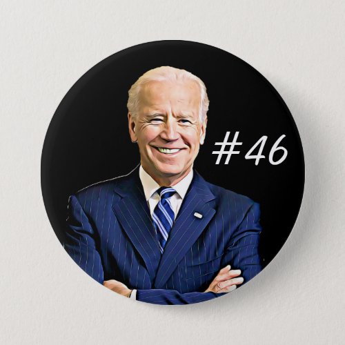 Joe Biden for President 46th US 2020 Election Button