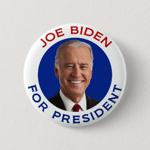 Joe Biden For President Button