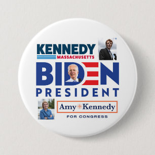Joe Biden for President Coattails Button