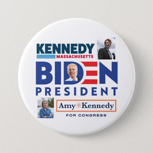 Joe Biden for President Coattails Button