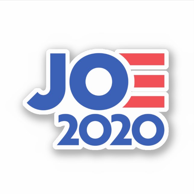 Joe Biden for President Presidential Election 2020 Sticker (Front)