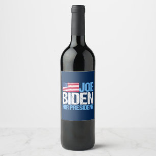 Joe Biden for President Wine Label