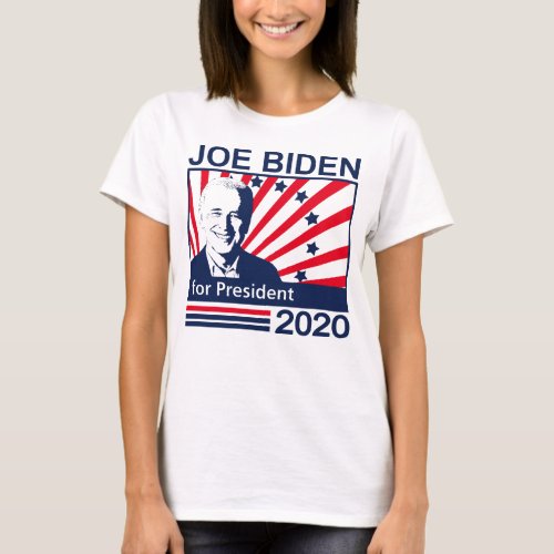 Joe Biden For Presidential Election 2020 Blue T_Shirt
