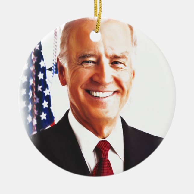 Joe Biden-For USA President 2016 Ceramic Ornament (Front)