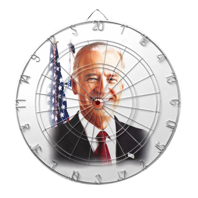 Joe Biden-For USA President 2016 Dartboard With Darts (Front)