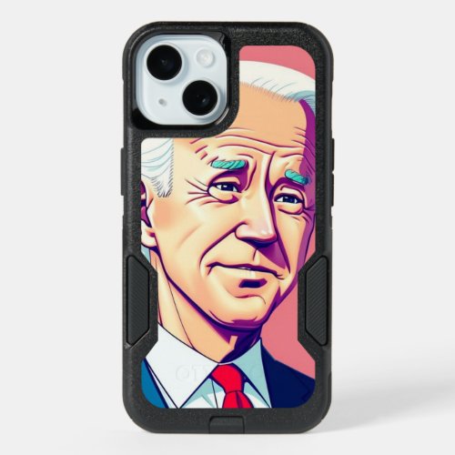 Joe Biden Forward Looking Vision iPhone 15 Case