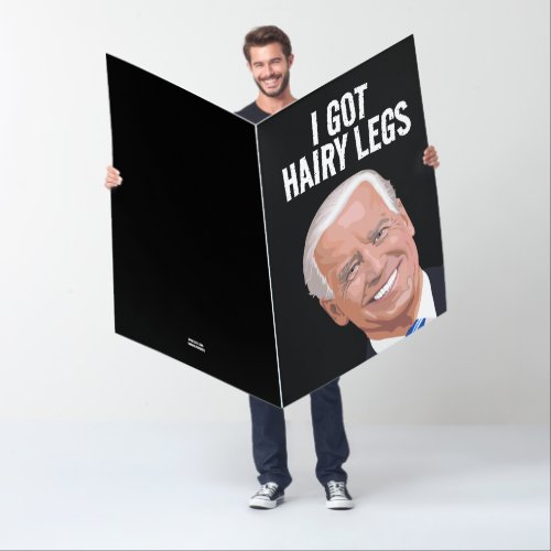 JOE BIDEN FUNNY BIRTHDAY BIGGEST GREETING CARD