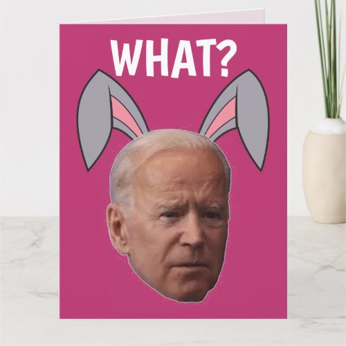 JOE BIDEN FUNNY EASTER BIG GREETING CARDS