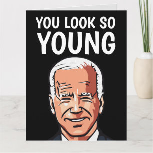 JOE BIDEN FUNNY humor BIRTHDAY CARDS FOR HER 