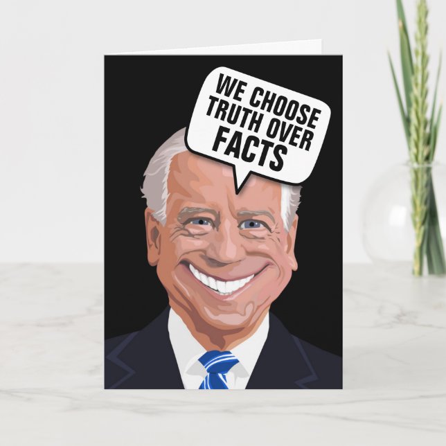 JOE BIDEN FUNNY OVER THE HILL BIRTHDAY CARDS HIM (Front)