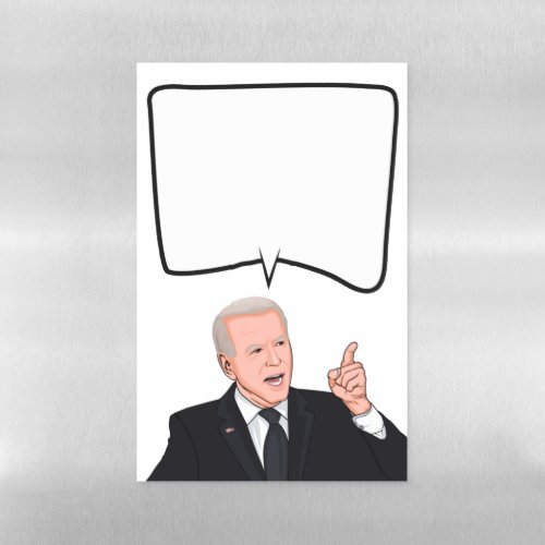 Joe Biden Funny Quotes Magnetic Dry Erase Sheet