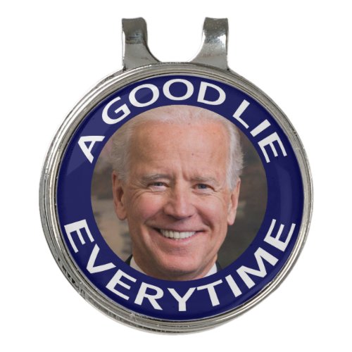 Joe Biden Good Lie Golf Hat Clip