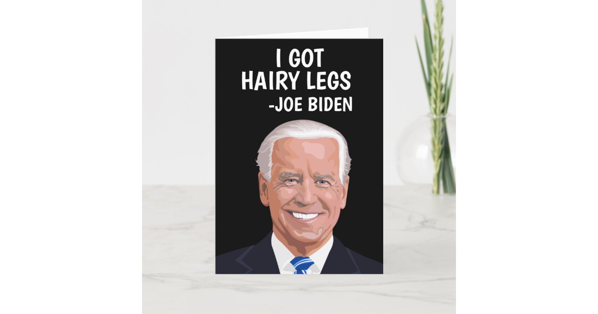 Blond Hair on Joe Biden's Legs - wide 6