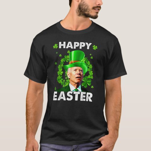 Joe Biden Happy Easter Confused Funny Anti Biden S T_Shirt