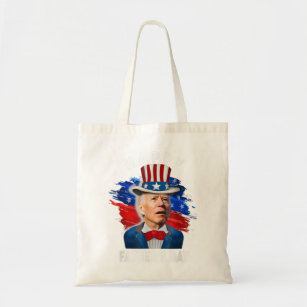 Joe Biden Happy Father's Day Shirt 4th Of July Mem Tote Bag