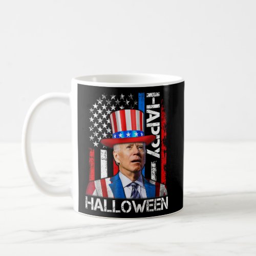 Joe Biden Happy Halloween for 4th Of July USA  Coffee Mug