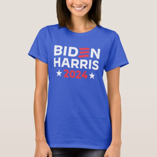 Joe Biden Harris 2024 election pro biden Womens T_Shirt
