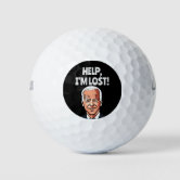 Funny Golf Gift, Joe Biden Funny Golf Ball, Joe Biden Lost Golf Ball Gag  Gift