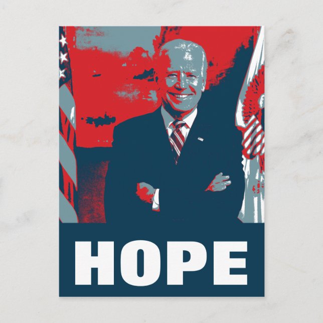 Joe Biden Hope Postcard (Front)