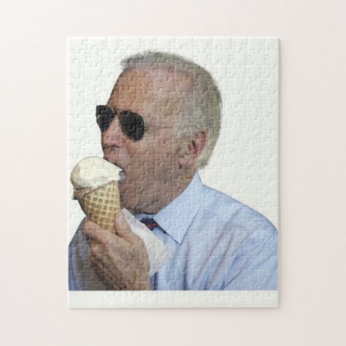 Joe Biden Ice Cream Jigsaw Puzzle