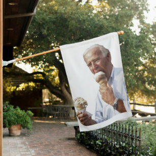 Joe Biden Ice Cream Meme House Flag