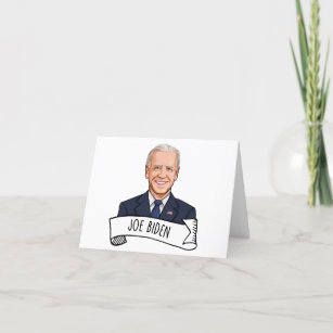 Joe Biden Inauguration Thank You Card