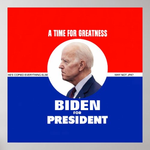 Joe Biden JFK_style Poster
