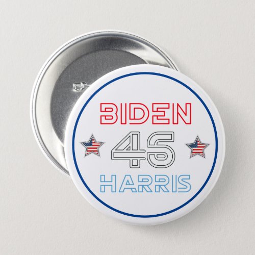 Joe Biden Kamala Harris 2020 Button