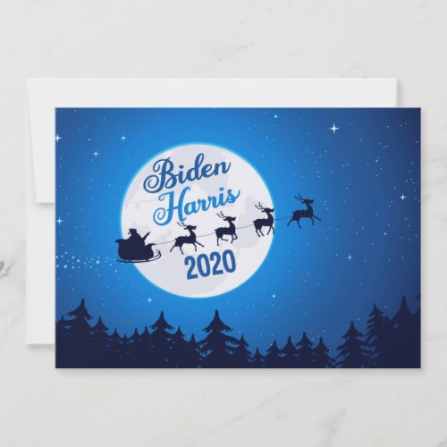 Joe Biden Kamala Harris 2020 Christmas Holiday Card