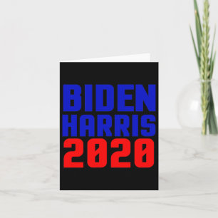 Joe Biden Kamala Harris 2020 Democratic Party  Card