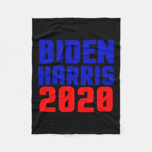 Joe Biden Kamala Harris 2020 Democratic Party  Fleece Blanket