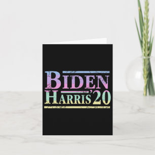 Joe Biden Kamala Harris 2020 Election Anti Trump Card