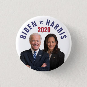 2020 Kamala Harris 2-1/4" Presidential Hopeful Campaign Button Pin 03 