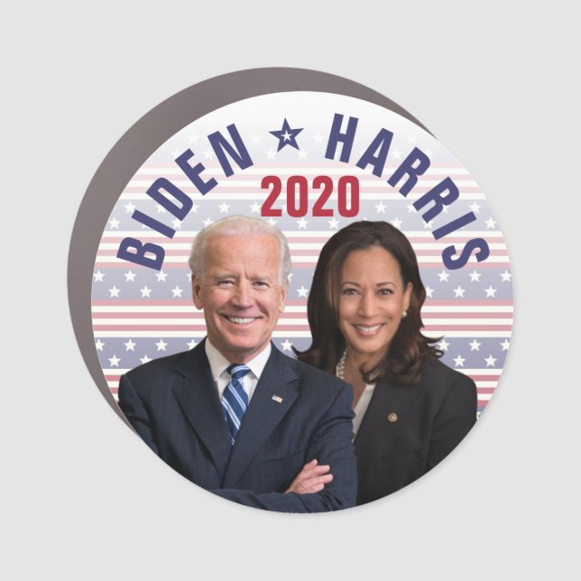 Joe Biden Kamala Harris 2020 President Vice Photos Car Magnet (Front)