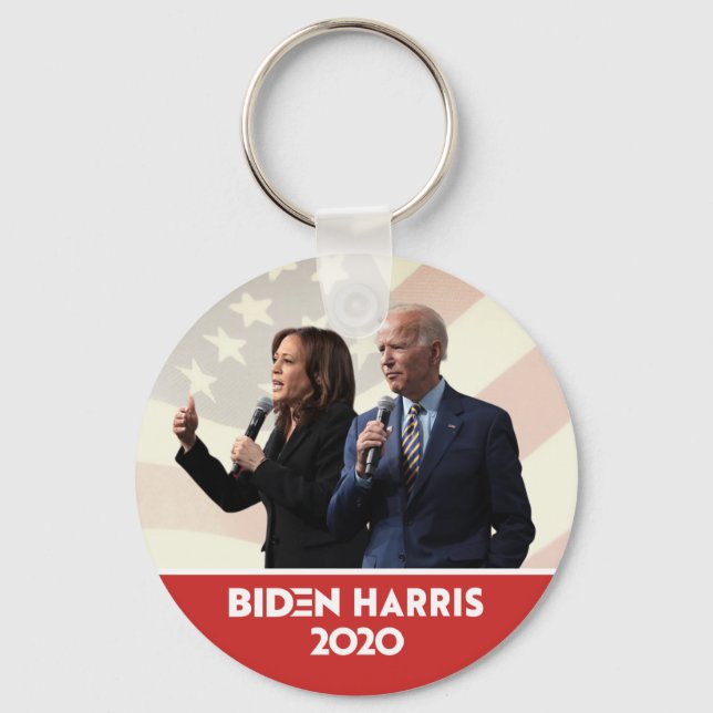 Joe Biden Kamala Harris 2020 Presidential Election Keychain (Front)